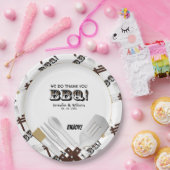 私のBBQ道具 ペーパープレート (パーティー)