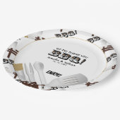 私のBBQ道具 ペーパープレート (アングル)