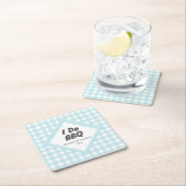 私のBBQ スクエアペーパーコースター (インサイチュ)