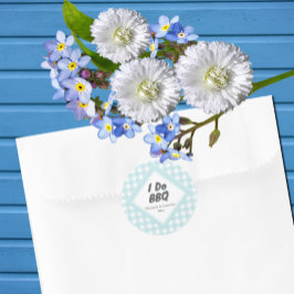 私のBBQ ラウンドシール