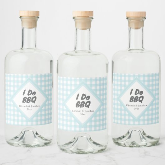 私のBBQ リキュールボトルラベル (ボトル)