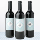 私のBBQ ワインラベル