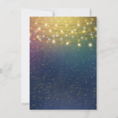 私のBBQ 星空の夜 BBQ 招待状 (裏面)