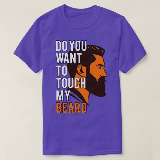 私のBeardFanteersの日をtouchしたい Tシャツ (デザイン正面)