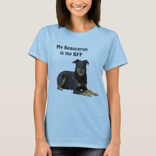 私のBeauceronis私のBFF Tシャツ (正面)