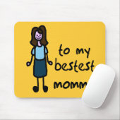私のBESTESTのお母さんに マウスパッド (マウス)