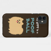 私のBFFはホモの球-かわいいポメラニア犬犬です Case-Mate iPhoneケース (裏面(横))