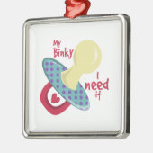 私のBinky メタルオーナメント (左)