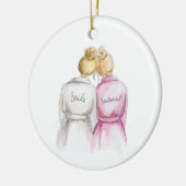 私のBMですか。 Blのパンの花嫁Blのパンの女中 セラミックオーナメント (左)