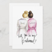 私のBMになる?Blバンブライトクバーバンメイド サンキューカード (正面/裏面)