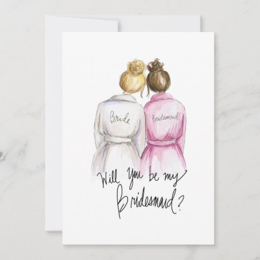 私のBMになる？Blバンブライトバーバンメイド サンキューカード (正面)