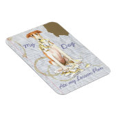 私のBorzoiの食べレッスンプラン マグネット (右側)