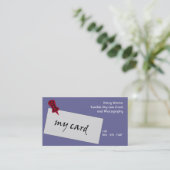 私のCarrdの名刺 名刺 (スタンド正面)