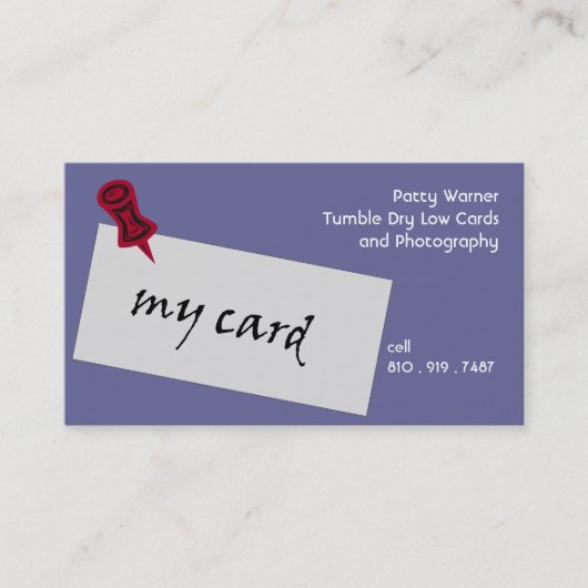 私のCarrdの名刺 名刺 (正面)