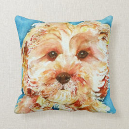 私のcavapooの子犬"Ollie"。 クッション