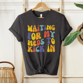 私のCdが入るのを待っている |メンタルヘルス Tシャツ