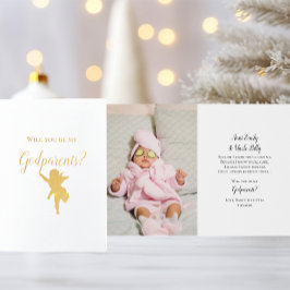 私のCherub写真のプロポーズは私のゴッド保護者か 箔カード