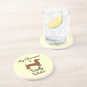 私のChiweenieは全く管状の砂岩コースターです コースター (側面)