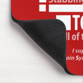 私のCPSの徴候のチェックリスト マウスパッド (コーナー)