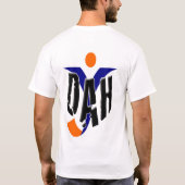 私のDAHのオリジナルのティー Tシャツ (裏面)