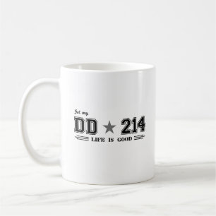 私のDD 214を得ました。 生命はよいです コーヒーマグカップ
