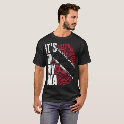 私のDNAでアマジ誇りを持ったグBerber Kabyle Flag Amazigh Tシャツ (正面フル)