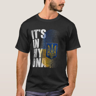 私のDNAのウクライナのサポートウクライナ私は立つWi Tシャツ