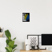 私のDNAウクライナヴィンテージレトロウクライナウカー ポスター (ホームオフィス)