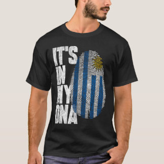 私のDNAウルグアイのシャツ・ギフト誇りを持った・ウルグアイだ Tシャツ