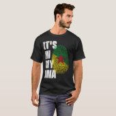 私のDNAギアナフランスの州旗 Tシャツ (正面フル)