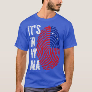私のDNAサモア国旗の男性の女性子供 Tシャツ