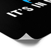 私のDNAスイマーで泳おもしろいぐ愛カッコいい ポスター (角)