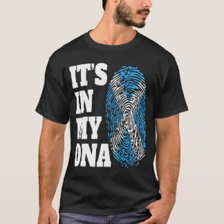私のDNAスコットランド国旗 Tシャツ