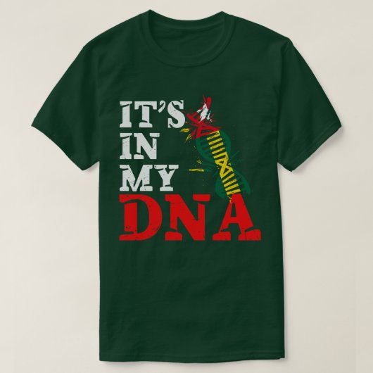 私のDNAトーゴにある Tシャツ (デザイン正面)