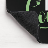 私のDnaバドミントンシャトルラケットバドミントンP マウスパッド (コーナー)