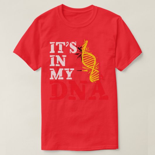 私のDNAベルギーにある Tシャツ (デザイン正面)