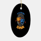 私のDNAミュージカル愛好家の映画でシアターマスク セラミックオーナメント (右)