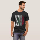 私のDnaメキシコ国旗で Tシャツ (正面フル)