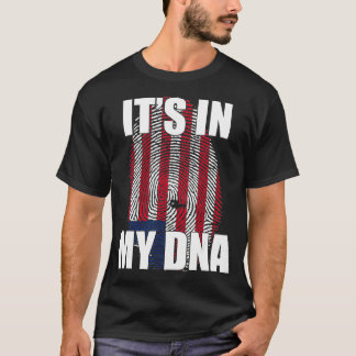 私のDNAリベリア国旗の中にある Tシャツ