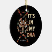 私のDNA先住民アメリカのDNAナティの中にある セラミックオーナメント (右)