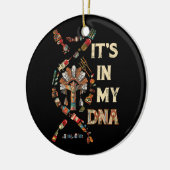 私のDNA先住民アメリカのDNAナティの中にある セラミックオーナメント (左)