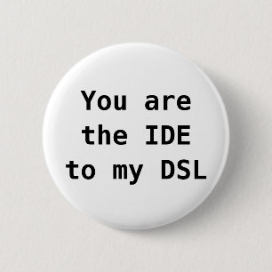 私のDSLへIDEです 缶バッジ