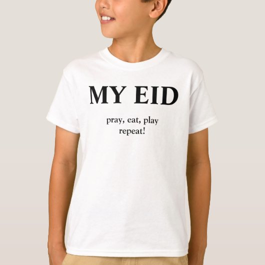 私のeid tシャツ (正面)
