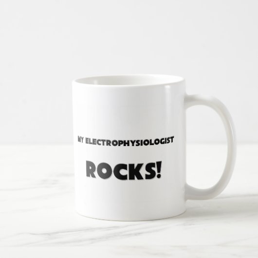 私のElectrophysiologistの石! コーヒーマグカップ (右)