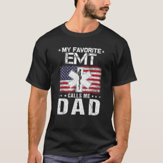 私のEMTお気に入りのは私をパパパパ父誇りを持ったのダと呼ぶ Tシャツ
