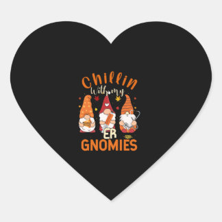 私のERグノミーとチリンナース格言Thanksgivin ハートシール