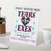 私のExes-おもしろいブライダル/バチェロレッテの涙 台座サイン (インサイチュ)