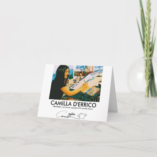 私のFrenemiesのメッセージカード カード (裏面)