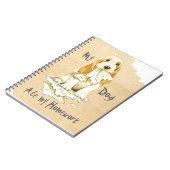 私のGBGV食べの宿題 ノートブック (左側)