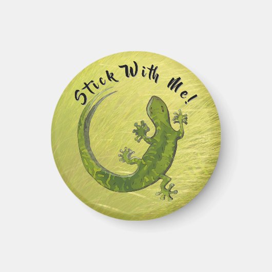私のgeckoに固執 マグネット (正面)